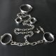 Оковы на цепях Female Luxury Stainless Steel Locks Restraints Оковы на цепях Female Luxury Stainless Steel Locks Restraints