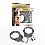 Fetish handcuffs with white stones