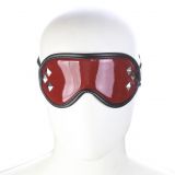 Red Bright Surface Leather Blinders