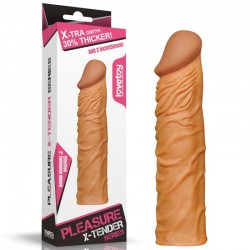 Brown Pleasure X Tender Penis Sleeve