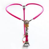 Female Stainles Steel stealth Adjustable Chastity Belt Device