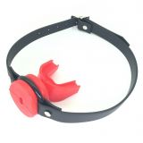 CHOMP Silicone Mouth Gag OXBALLS RED   