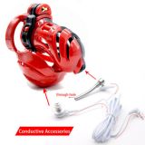 Electro-sex New 3D Design Male Polyethylene Chastity Integrative Device