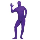 Purple One Size Full Bodysuit Zentai Costume