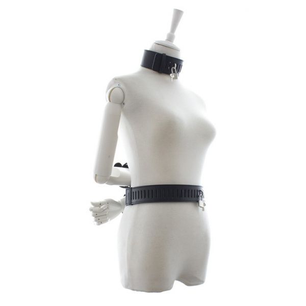 Connecting Waist Bondage Handcuffs. Артикул: IXI58231