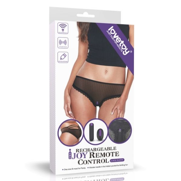    IJOY Rechargeable Remote Control Lace Panty