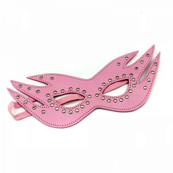 Eye Mask Leather Cat Mask Pink. Артикул: IXI58255