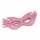    Leather Cat Mask Pink