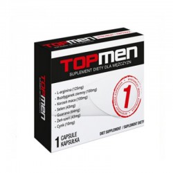 Preparation for stimulating erection and potency Top Men Plus, 1 pc