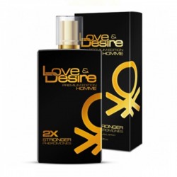 Pheromones for men Love and Desire Gold Men, 100ml