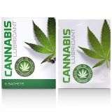 Cannabis Lubricant Water-based Sachets, 6pcs 4ml