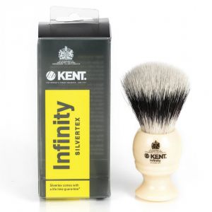 SALE! Shaving brush with synthetic bristles Kent Infinity. Артикул: IXI58329