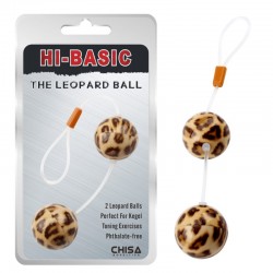 Vaginal balls on a rope Hi-Basic Leopard Ball