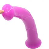    Horse Phallus Anal Plug Purple   