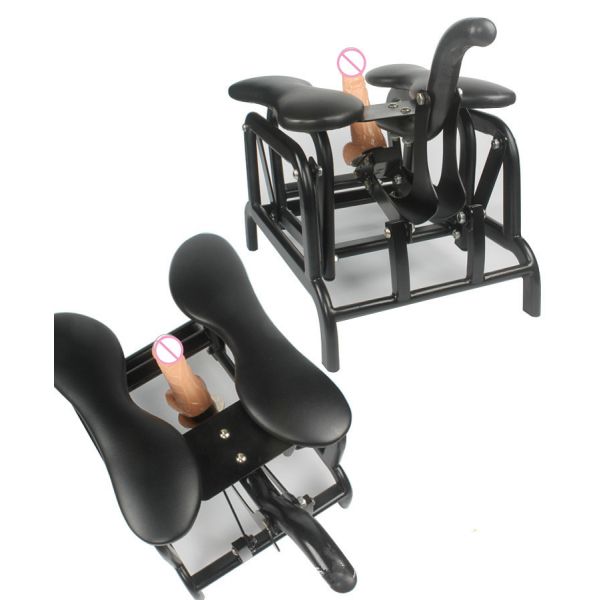 Strong Metal frame telescopic distance sex machine chair sex furniture with one free dildo-Flying Bird. Артикул: IXI58542