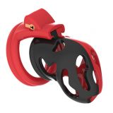 Male Chastity Device Cocks Cage Red   