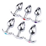 Metal Crystal Anal Plug Anal Dilatator Butt Plug S   