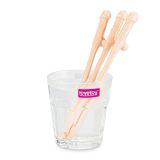 Original Willy Straws Cocktail Straws in the shape of a penis, 9 pcs