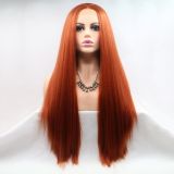 Wig ZADIRA red female long straight