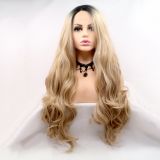 Wig ZADIRA light brown blond female long wavy