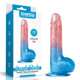 Color gel dildo Dazzle Studs 7.5