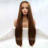 Wig ZADIRA caramel brown female long straight