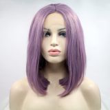 Wig ZADIRA square purple female short straight