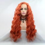 Wig ZADIRA red female long curly