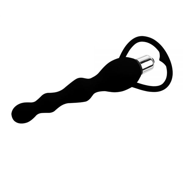 Unisex Anal Vibrator with Tail Power Beads Ring. Артикул: IXI59013