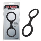 Universal silicone handcuffs for hands and feet Guarder Black