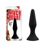 Silicone Plug Large Black Butt Plug