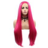 Wig ZADIRA fuchsia female long straight