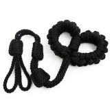 new braided rope handcuffs Black по оптовой цене