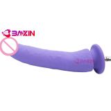 Фаллоимитатор насадка фиолетовая для секс-машин Bdsm4u