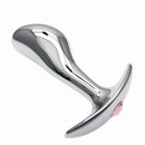 Metal Thumb Shape Anal Plug   