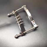 Spiked Stainless Steel Testicle Vise Spiked Ball Smasher Squeezer