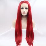 Wig ZADIRA red female straight long