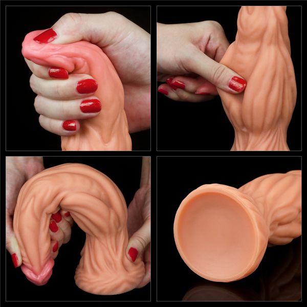Жылистый фаллоимитатор Dual layered Platinum Silicone Cock 9.5. Артикул: IXI59180