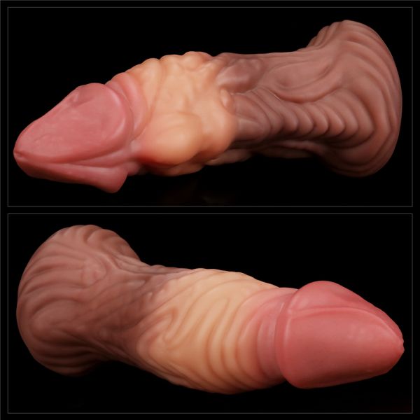 Monster Dildo Dual layered Platinum Silicone Plug 7.0. Артикул: IXI59189