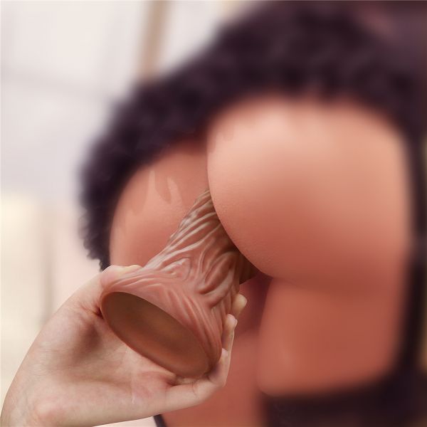 Monster Dildo Dual layered Platinum Silicone Plug 7.0. Артикул: IXI59189