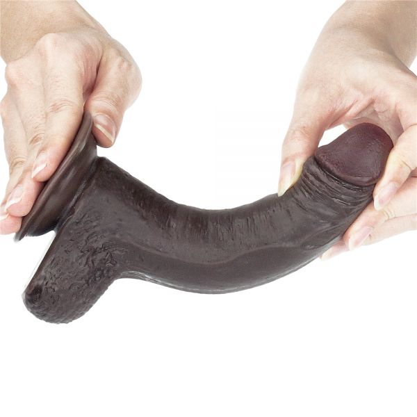 Фаллоимитатор на присоске Sliding Skin Dual Layer Dong 7.0. Артикул: IXI59195