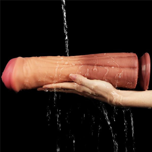 Dildo Giant Suction Cup Dual layered Platinum Silicone Cock 12.0. Артикул: IXI59197