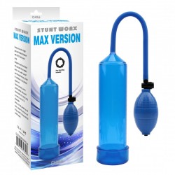 Blue vacuum pump for men Max Version