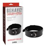 Collar black for your slave Midnight Collar