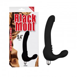 Strap-on black with vaginal fixation for couple Cavalier