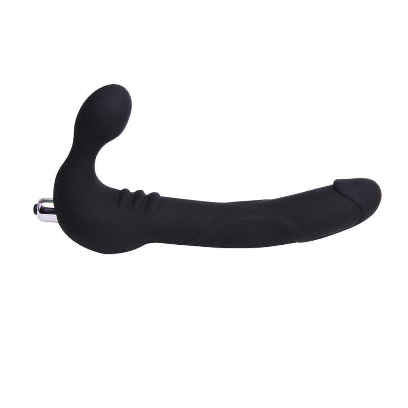 Strap-on black with vaginal fixation for couple Cavalier. Артикул: IXI59353