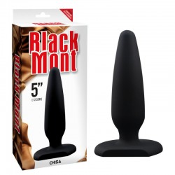 Silicone Plug Xlarge Black Butt Plug