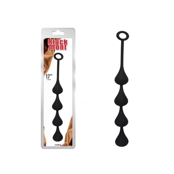 Anal Stimulator With Balls Black Mont Anal Penetrator Medium. Артикул: IXI59363