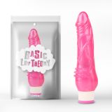 Pink Gel Multispeed Vibrator Beginner Rider