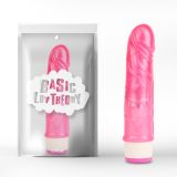 Pink Gel Multispeed Stud Rod Vibrator